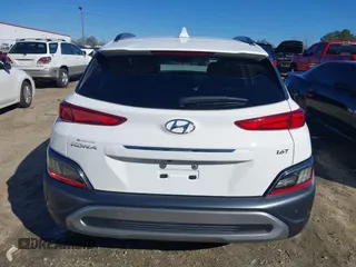 2023 Hyundai Kona Limited with VIN KM8K53A35PU044708, listed as a IAAI auction lot 41287608 with 17,074 mi miles. Bid and sale history available at carsss.com. Image 17.
