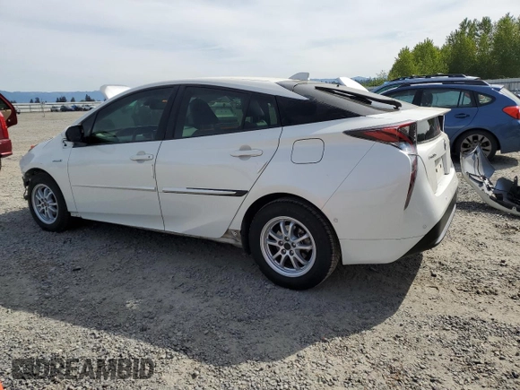 2018 Toyota Prius Two with VIN JTDKARFU1J3065248, listed as a Copart auction lot 56168125 with Not Provided miles and Salvage Title. Bid and sale history available at DreamBid. Image 2.
