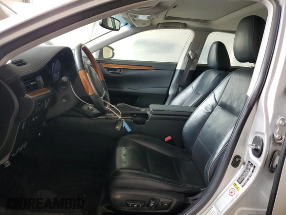 2013 Lexus ES 300h Hybrid with VIN JTHBW1GG7D2000909, listed as a Copart auction lot 50695865 with 212,197 mi miles and Salvage Title. Bid and sale history available at carsss.com. Image 7.