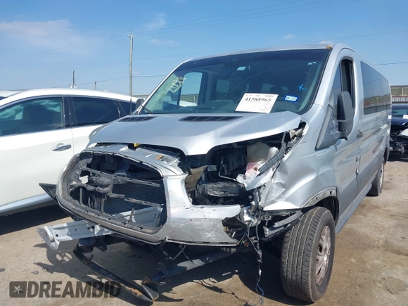 2015 Ford Transit XL with VIN 1FBZX2ZMXFKA31553, listed as a IAAI auction lot 41588965 with 204,796 mi miles and . Bid and sale history available at DreamBid. Image 2.