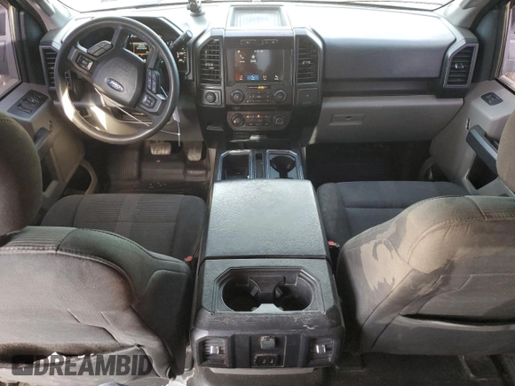 2017 Ford F-150 XL with VIN 1FTEW1EPXHKD42216, listed as a Copart auction lot 49126635 with 84,504 mi miles and Salvage Title. Bid and sale history available at carsss.com. Image 8.