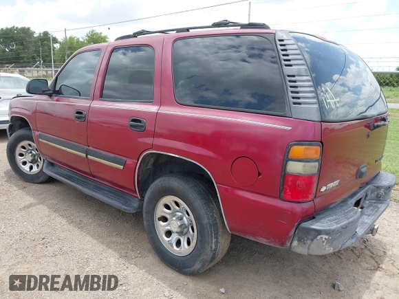 2005 Chevrolet Tahoe LS with VIN 1GNEC13V95R172502, listed as a IAAI auction lot 42565340 with 265,841 mi miles and . Bid and sale history available at DreamBid. Image 3.