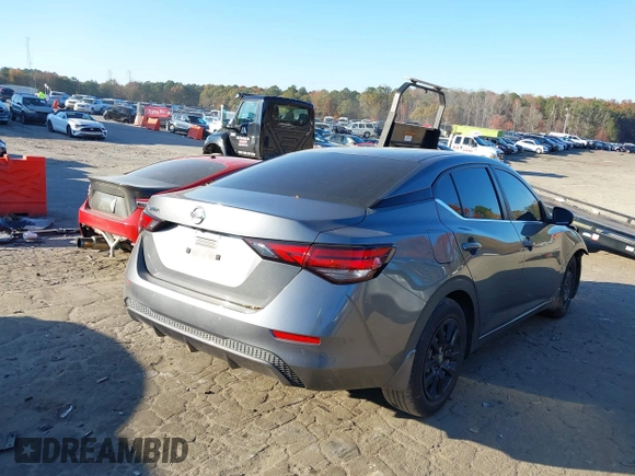 2020 Nissan Sentra S with VIN 3N1AB8BV9LY291410, listed as a IAAI auction lot 40956651 with 78,077 mi miles and . Bid and sale history available at DreamBid. Image 4.