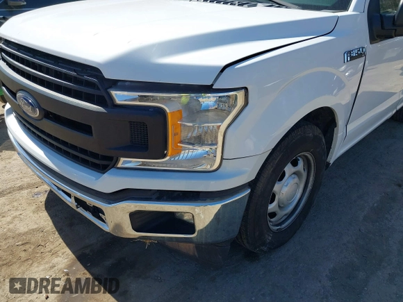 2018 Ford F-150 XL with VIN 1FTMF1CB7JKC77821, listed as a IAAI auction lot 41837002 with 128,867 mi miles. Bid and sale history available at carsss.com. Image 6.