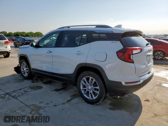 2023 GMC Terrain SLT with VIN 3GKALVEG3PL134047, listed as a Copart auction lot 56550565 with 32,048 mi miles and Salvage title. Bid and sale history available at DreamBid. Image 2.