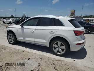 2019 Audi Q5 Premium with VIN WA1ANAFY7K2034382, listed as a Copart auction lot 56514475 with 56,620 mi miles and Salvage title. Bid and sale history available at DreamBid. Image 2.