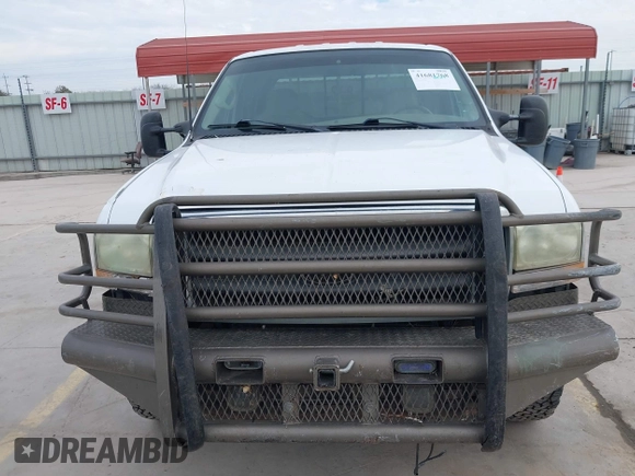 2002 Ford Super Duty F-250 XL with VIN 1FTNW21F52ED46120, listed as a IAAI auction lot 41681768 with 242,053 mi miles. Bid and sale history available at carsss.com. Image 12.