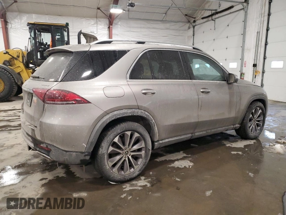 2022 Mercedes-Benz GLE 450 with VIN 4JGFB5KB4NA615308, listed as a Copart auction lot 44779325 with 60,422 mi miles and Salvage title. Bid and sale history available at DreamBid. Image 3.