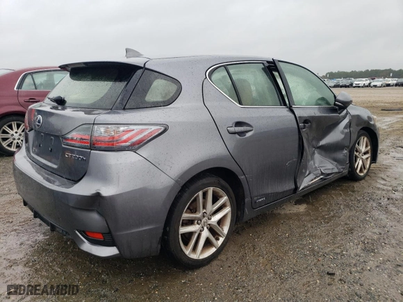 2015 Lexus CT 200h Hybrid with VIN JTHKD5BH0F2233577, listed as a Copart auction lot 70197872 with 0 mi miles. Bid and sale history available at carsss.com. Image 3.