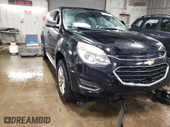 2017 Chevrolet Equinox LS with VIN 2GNALBEK0H6104306, listed as a Copart auction lot 49869795 with 207,769 mi miles and Salvage Title. Bid and sale history available at carsss.com. Image 14.