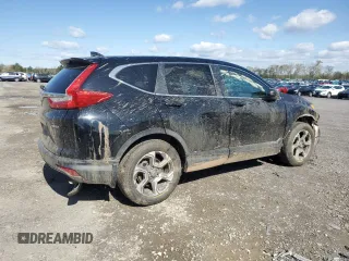 2018 Honda CR-V EX with VIN 7FARW2H54JE012712, listed as a Copart auction lot 52256715 with 69,767 mi miles and Salvage Title. Bid and sale history available at DreamBid. Image 3.