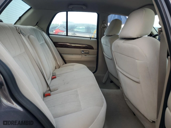 2007 Mercury Grand Marquis GS with VIN 2MEFM74V07X633931, listed as a Copart auction lot 50880435 with 26,860 mi miles and Non Repairable. Bid and sale history available at carsss.com. Image 10.