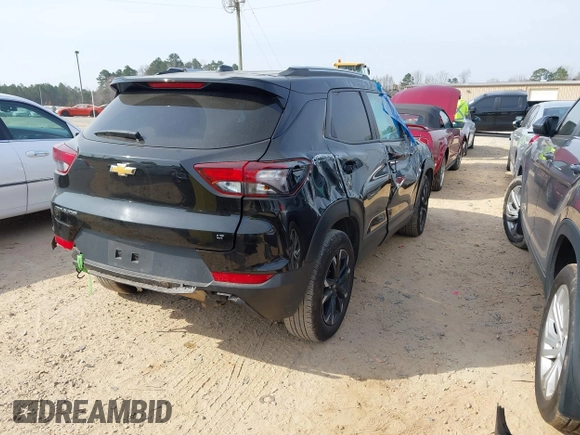 2023 Chevrolet TrailBlazer LT with VIN KL79MPS22PB096082, listed as a IAAI auction lot 41806444 with 43,923 mi miles and . Bid and sale history available at DreamBid. Image 4.