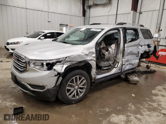 2019 GMC Acadia SLE with VIN 1GKKNSLSXKZ248701, listed as a Copart auction lot 43270355 with 45,977 mi miles and Non Repairable. Bid and sale history available at DreamBid. Image 1.