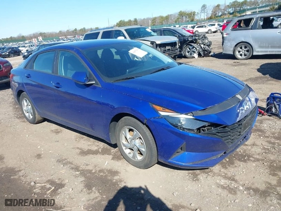 2023 Hyundai Elantra SE with VIN KMHLL4AG1PU557151, listed as a IAAI auction lot 41877575 with 40,329 mi miles. Bid and sale history available at carsss.com. Image 1.