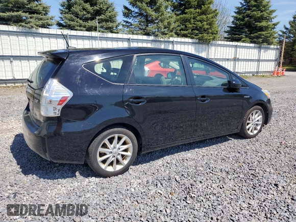 2012 Toyota Prius Two with VIN JTDZN3EU6C3041015, listed as a Copart auction lot 54986215 with 160,586 mi miles and Clean Title. Bid and sale history available at DreamBid. Image 3.