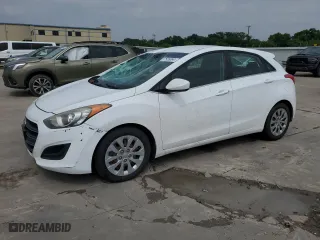2017 Hyundai Elantra GT with VIN KMHD35LHXHU364546, listed as a Copart auction lot 57528384 with 118,660 mi miles and Salvage Title. Bid and sale history available at carsss.com. Image 1.