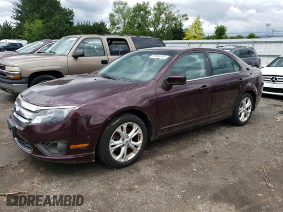 2012 Ford Fusion SE with VIN 3FAHP0HA7CR408341, listed as a Copart auction lot 56694245 with 158,183 mi miles and Salvage title. Bid and sale history available at DreamBid. Image 1.