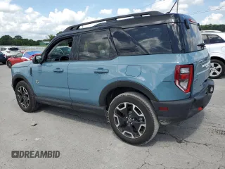 2022 Ford Bronco Sport Outer Banks with VIN 3FMCR9C68NRD92283, listed as a Copart auction lot 61056765 with 13,681 mi miles and Salvage title. Bid and sale history available at DreamBid. Image 2.