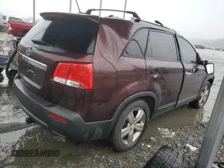 2013 Kia Sorento EX with VIN 5XYKU4A25DG346629, listed as a Copart auction lot 84064594 with Not Provided miles and Salvage Title. Bid and sale history available at carsss.com. Image 3.