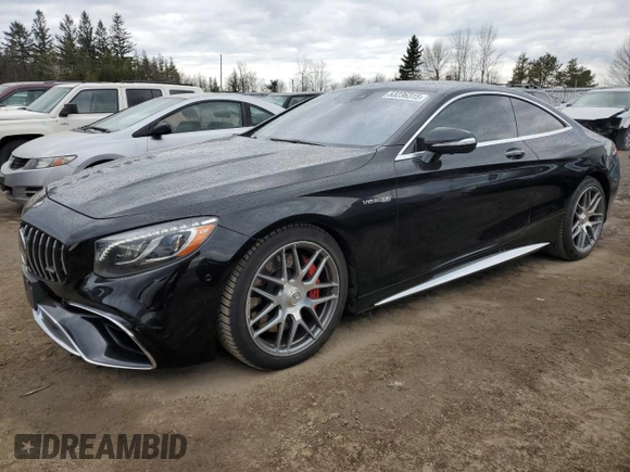 2019 Mercedes-Benz S 63 AMG with VIN WDDXJ8JB1KA035837, listed as a Copart auction lot 53236315 with 81,913 mi miles and Clean Title. Bid and sale history available at DreamBid. Image 1.