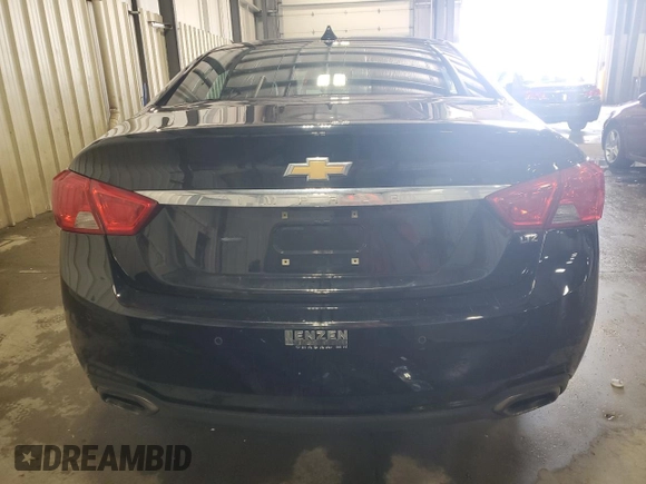 2014 Chevrolet Impala LTZ with VIN 2G1155S31E9275036, listed as a Copart auction lot 52099875 with 87,719 mi miles and Salvage title. Bid and sale history available at DreamBid. Image 6.