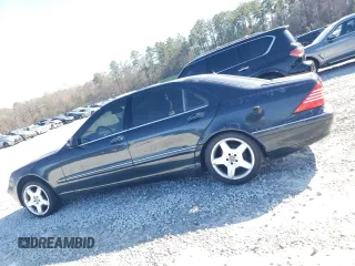 2002 Mercedes-Benz S-Class 5.0L with VIN WDBNG75J62A244906, listed as a Copart auction lot 45899985 with 0 mi miles and Clean Title. Bid and sale history available at carsss.com. Image 2.