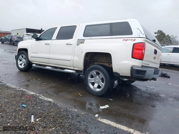 2014 Chevrolet Silverado 1500 LTZ with VIN 3GCUKSEC0EG445366, listed as a IAAI auction lot 41526222 with 1 mi miles. Bid and sale history available at carsss.com. Image 3.