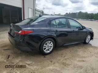 2025 Toyota Camry LE with VIN 4T1DAACK3SU028478, listed as a Copart auction lot 54494635 with 13,595 mi miles and Clean Title. Bid and sale history available at carsss.com. Image 3.
