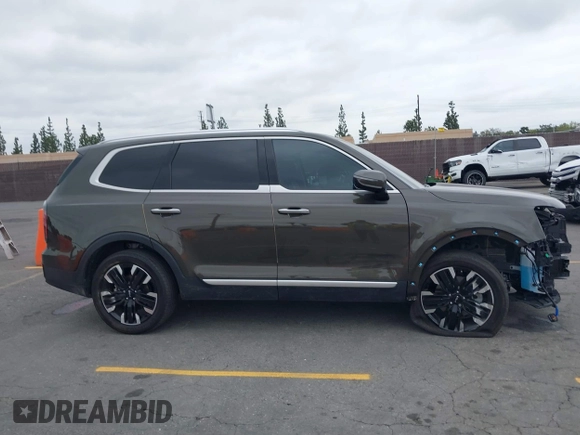 2024 Kia Telluride SX Prestige X-Line with VIN 5XYP5DGC2RG417456, listed as a IAAI auction lot 42110480 with 20,099 mi miles and . Bid and sale history available at DreamBid. Image 14.
