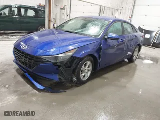 2022 Hyundai Elantra SE with VIN KMHLL4AG8NU368302, listed as a IAAI auction lot 41493595 with 56,823 mi miles. Bid and sale history available at carsss.com. Image 17.
