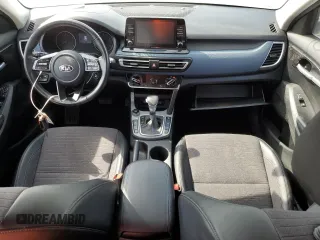2021 Kia Seltos S with VIN KNDEUCA26M7129076, listed as a Copart auction lot 50740645 with 36,177 mi miles and Salvage Title. Bid and sale history available at carsss.com. Image 8.