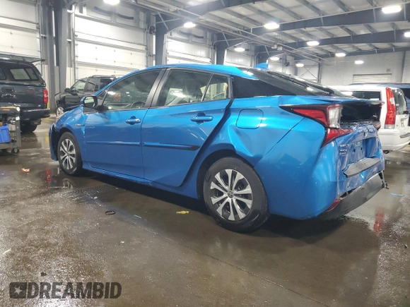 2022 Toyota Prius LE with VIN JTDL9MFU6N3040464, listed as a Copart auction lot 53653025 with 65,004 mi miles and Salvage title. Bid and sale history available at DreamBid. Image 2.