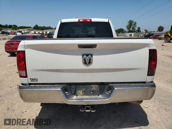 2019 Ram 1500 Classic Tradesman with VIN 1C6RR6FT4KS742062, listed as a Copart auction lot 53938094 with 117,216 mi miles and Salvage Title. Bid and sale history available at carsss.com. Image 6.