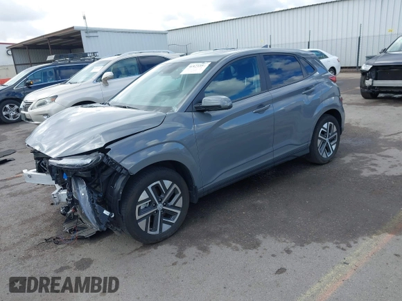 2023 Hyundai Kona SEL with VIN KM8K33AG8PU176452, listed as a IAAI auction lot 41429393 with 22,712 mi miles and . Bid and sale history available at carsss.com. Image 18.