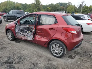2014 Mazda 2 Sport with VIN JM1DE1KZ5E0182256, listed as a Copart auction lot 71729814 with Not Provided miles and Salvage Title. Bid and sale history available at carsss.com. Image 2.