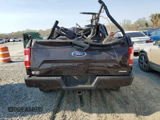 2020 Ford F-150 XL with VIN 1FTEW1EP2LFB19198, listed as a Copart auction lot 49944315 with 0 mi miles and Salvage Title. Bid and sale history available at carsss.com. Image 6.
