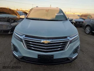 2022 Chevrolet Equinox Premier with VIN 2GNAXNEV6N6113121, listed as a Copart auction lot 87183584 with 17,105 mi miles and Salvage Title. Bid and sale history available at carsss.com. Image 5.