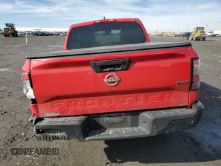2022 Nissan Frontier S with VIN 1N6ED1EK4NN611330, listed as a Copart auction lot 47478195 with 100,477 mi miles and Salvage title. Bid and sale history available at DreamBid. Image 6.