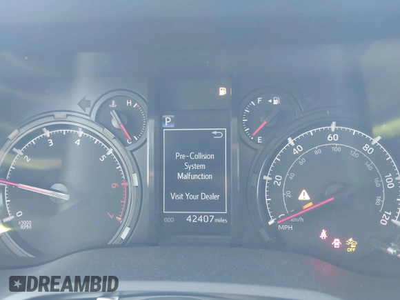 2023 Toyota 4Runner SR5 Premium with VIN JTEFU5JR7P5282817, listed as a IAAI auction lot 40593065 with 42,407 mi miles and . Bid and sale history available at DreamBid. Image 7.