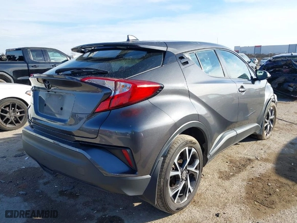 2020 Toyota C-HR LE with VIN NMTKHMBX8LR106540, listed as a IAAI auction lot 41430035 with 81,816 mi miles. Bid and sale history available at carsss.com. Image 4.