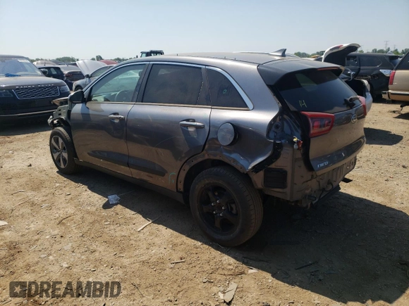 2018 Kia Niro FE with VIN KNDCB3LC6J5202098, listed as a Copart auction lot 59532274 with 172,951 mi miles and Salvage Title. Bid and sale history available at carsss.com. Image 2.