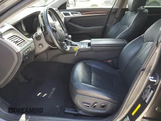 2018 Genesis G80 3.8L z VIN KMHGN4JE7JU281978, wystawiony jako Copart lot #56725815 z przebiegiem 87 836 mil mil oraz Szkoda całkowita • Salvage title. Historia ofert i sprzedaży dostępna na DreamBid. Obrazek 7.