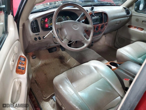 2001 Toyota Tundra Ltd with VIN 5TBBT48181S203438, listed as a Copart auction lot 45710975 with 233,909 mi miles and Salvage Title. Bid and sale history available at carsss.com. Image 8.
