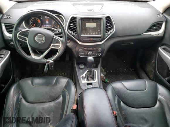 2017 Jeep Cherokee Trailhawk L Plus with VIN 1C4PJMBS3HD234705, listed as a Copart auction lot 85933164 with 205,471 mi miles and Clean Title. Bid and sale history available at carsss.com. Image 8.