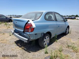 2002 Toyota ECHO with VIN JTDAT123320207199, listed as a Copart auction lot 55177854 with 0 mi miles and Salvage Title. Bid and sale history available at carsss.com. Image 3.
