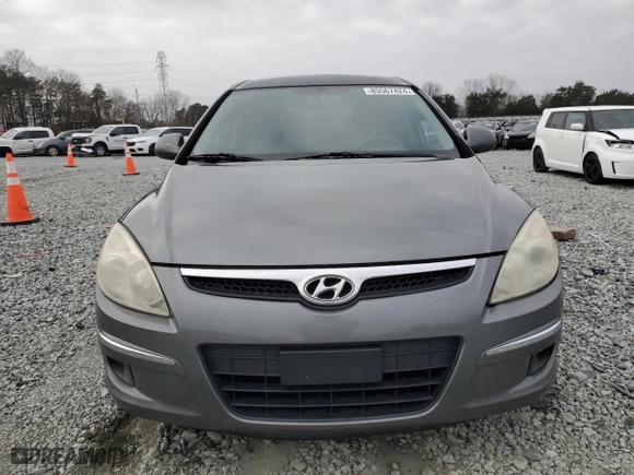 2010 Hyundai Elantra Touring GLS with VIN KMHDB8AE2AU081125, listed as a Copart auction lot 85567424 with 185,372 mi miles and Salvage Title. Bid and sale history available at carsss.com. Image 5.
