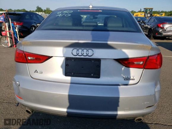 2015 Audi S3 2.0T Premium Plus with VIN WAUBFGFFXF1099762, listed as a Copart auction lot 60830743 with 30,770 mi miles. Bid and sale history available at carsss.com. Image 6.