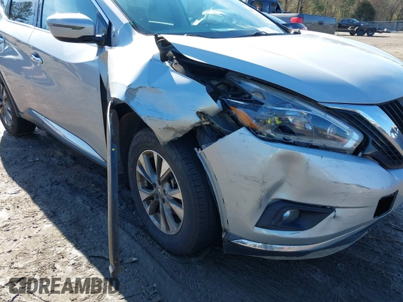 2018 Nissan Murano Platinum with VIN 5N1AZ2MG6JN136646, listed as a IAAI auction lot 41421280 with 123,667 mi miles. Bid and sale history available at carsss.com. Image 6.