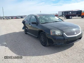 2010 Mitsubishi Galant ES with VIN 4A32B3FF3AE013455, listed as a IAAI auction lot 41161729 with 152,503 mi miles. Bid and sale history available at carsss.com. Image 1.